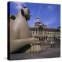 Victoria Square and Council House, Birmingham, West Midlands, England, United Kingdom-Geoff Renner-Stretched Canvas