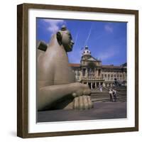 Victoria Square and Council House, Birmingham, West Midlands, England, United Kingdom-Geoff Renner-Framed Photographic Print