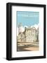Victoria Square, Birmingham - Dave Thompson Contemporary Travel Print-Dave Thompson-Framed Giclee Print