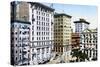 Victoria Square, St James Street, Montreal, Canada, C1900s-null-Stretched Canvas