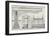 Victoria Station and Pimlico Railway Bridge over the Thames (engraving)-European School-Framed Giclee Print