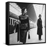 Victoria Station, London-Toni Frissell-Framed Stretched Canvas