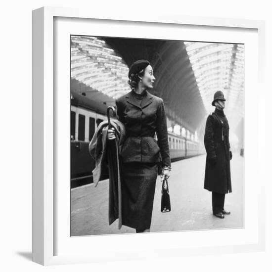 Victoria Station, London-Toni Frissell-Framed Photo