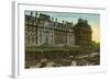 Victoria Stn Exterior-null-Framed Premium Giclee Print