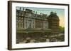 Victoria Stn Exterior-null-Framed Art Print