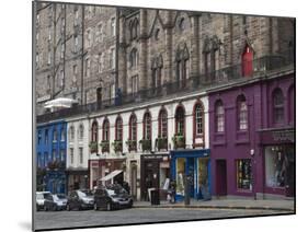 Victoria Street, the Old Town, Edinburgh, Scotland, Uk-Amanda Hall-Mounted Photographic Print