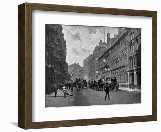 Victoria Street-null-Framed Art Print