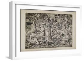 Victoria Surrounded by Prisoners and Trophies, 1552-Frans Floris-Framed Giclee Print