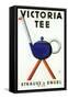 Victoria Tea-Vintage Apple Collection-Framed Stretched Canvas