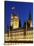 Victoria Tower and Houses of Parliament-Rudy Sulgan-Stretched Canvas