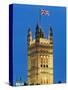Victoria Tower and Houses of Parliament-Rudy Sulgan-Stretched Canvas