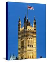 Victoria Tower and Houses of Parliament-Rudy Sulgan-Stretched Canvas