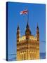 Victoria Tower and Houses of Parliament-Rudy Sulgan-Stretched Canvas