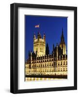 Victoria Tower and Houses of Parliament-Rudy Sulgan-Framed Photographic Print