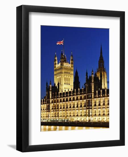 Victoria Tower and Houses of Parliament-Rudy Sulgan-Framed Photographic Print