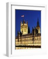 Victoria Tower and Houses of Parliament-Rudy Sulgan-Framed Photographic Print