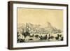 Victoria Town, Hong Kong Island, 1847-B Clayton-Framed Giclee Print