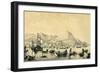 Victoria Town, Hong Kong Island, 1847-B Clayton-Framed Giclee Print