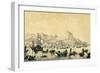 Victoria Town, Hong Kong Island, 1847-B Clayton-Framed Giclee Print