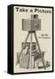 Victorian Advertisement for Harvard Camera-null-Framed Stretched Canvas