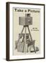 Victorian Advertisement for Harvard Camera-null-Framed Giclee Print