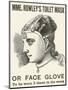 Victorian Advertisement for Women's Face Mask-null-Mounted Giclee Print