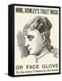 Victorian Advertisement for Women's Face Mask-null-Framed Stretched Canvas