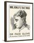 Victorian Advertisement for Women's Face Mask-null-Framed Giclee Print