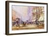 Victorian Afternoon, Regent Street, C.1885-John Sutton-Framed Giclee Print