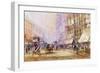 Victorian Afternoon, Regent Street, C.1885-John Sutton-Framed Giclee Print