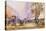 Victorian Afternoon, Regent Street, C.1885-John Sutton-Stretched Canvas