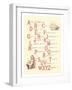 Victorian Alphabet Jingle-null-Framed Art Print