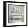 Victorian Bath IV White Tub-Danhui Nai-Framed Art Print