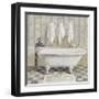 Victorian Bath IV White Tub-Danhui Nai-Framed Art Print