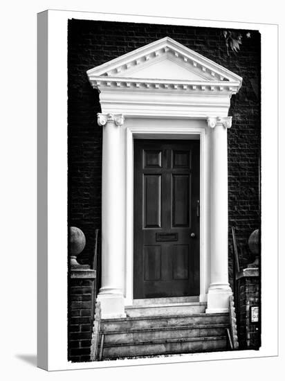 Victorian Blue Door - Architecure & Buildings - London - UK - England - United Kingdom - Europe-Philippe Hugonnard-Stretched Canvas