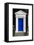 Victorian Blue Door - Architecure & Buildings - London - UK - England - United Kingdom - Europe-Philippe Hugonnard-Framed Stretched Canvas