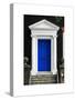 Victorian Blue Door - Architecure & Buildings - London - UK - England - United Kingdom - Europe-Philippe Hugonnard-Stretched Canvas