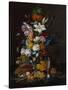 Victorian Bouquet, C.1850-55 (Oil on Canvas)-Severin Roesen-Stretched Canvas
