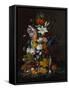 Victorian Bouquet, C.1850-55 (Oil on Canvas)-Severin Roesen-Framed Stretched Canvas