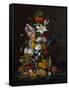 Victorian Bouquet, C.1850-55 (Oil on Canvas)-Severin Roesen-Framed Stretched Canvas