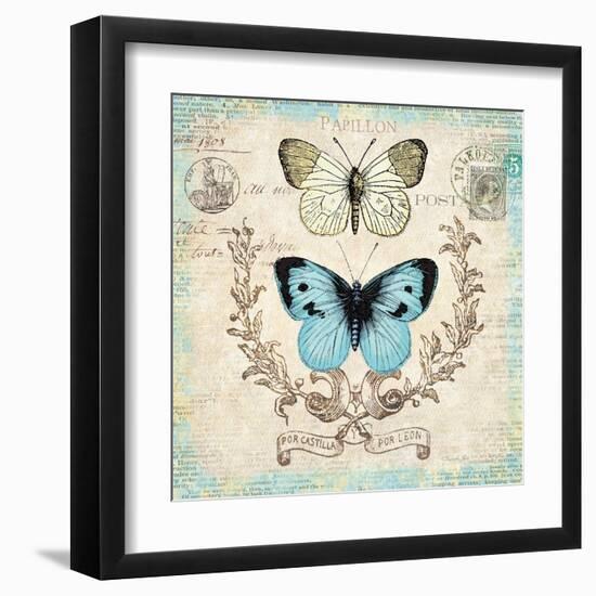 Victorian Butterflies-Christopher James-Framed Art Print