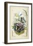 Victorian Butterfly Garden V-Vision Studio-Framed Art Print