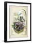 Victorian Butterfly Garden V-Vision Studio-Framed Art Print