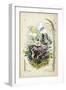 Victorian Butterfly Garden V-Vision Studio-Framed Art Print