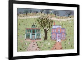 Victorian Cats-David Sheskin-Framed Giclee Print