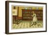 Victorian child and pet dog-John George Sowerby-Framed Giclee Print