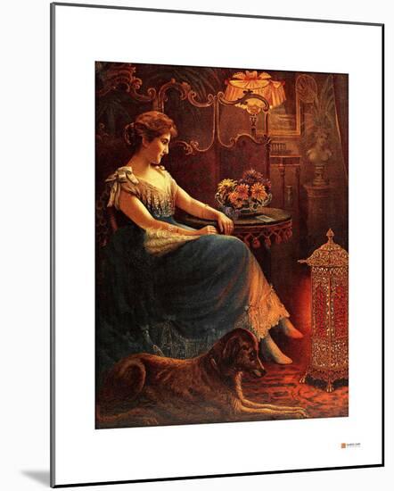 Victorian Comfort-null-Mounted Giclee Print