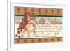 Victorian Cupid Delivering Mail-null-Framed Premium Giclee Print