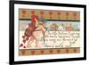 Victorian Cupid Delivering Mail-null-Framed Premium Giclee Print