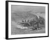 Victorian Derby at Tattenham Corner, 1872-Gustave Doré-Framed Giclee Print